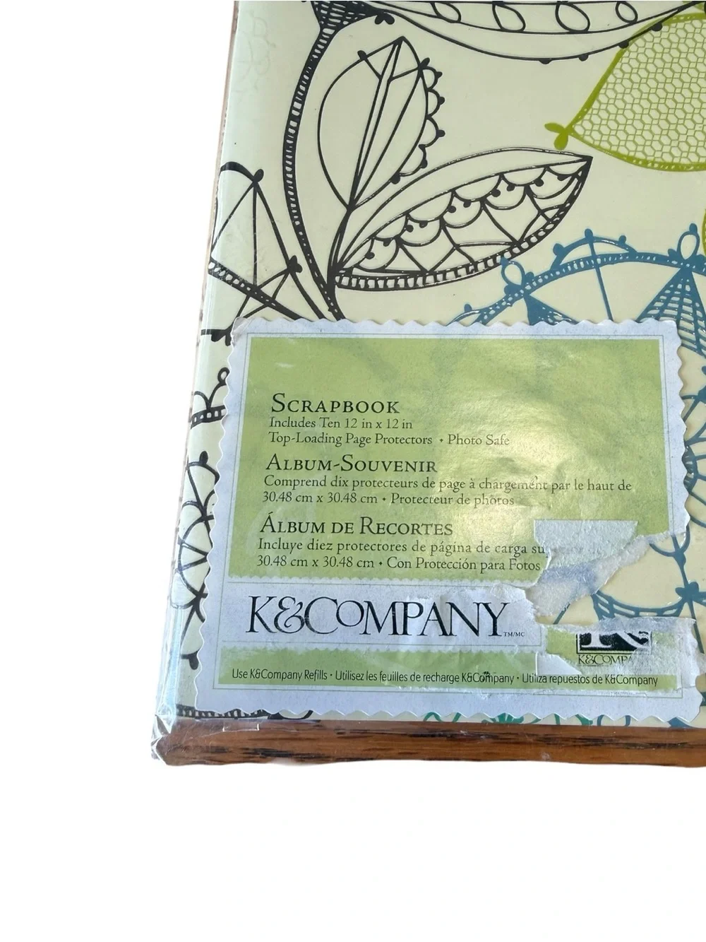 K&Company NEW Scrapbook Album Kit 10 Page Protectors Photo Safe